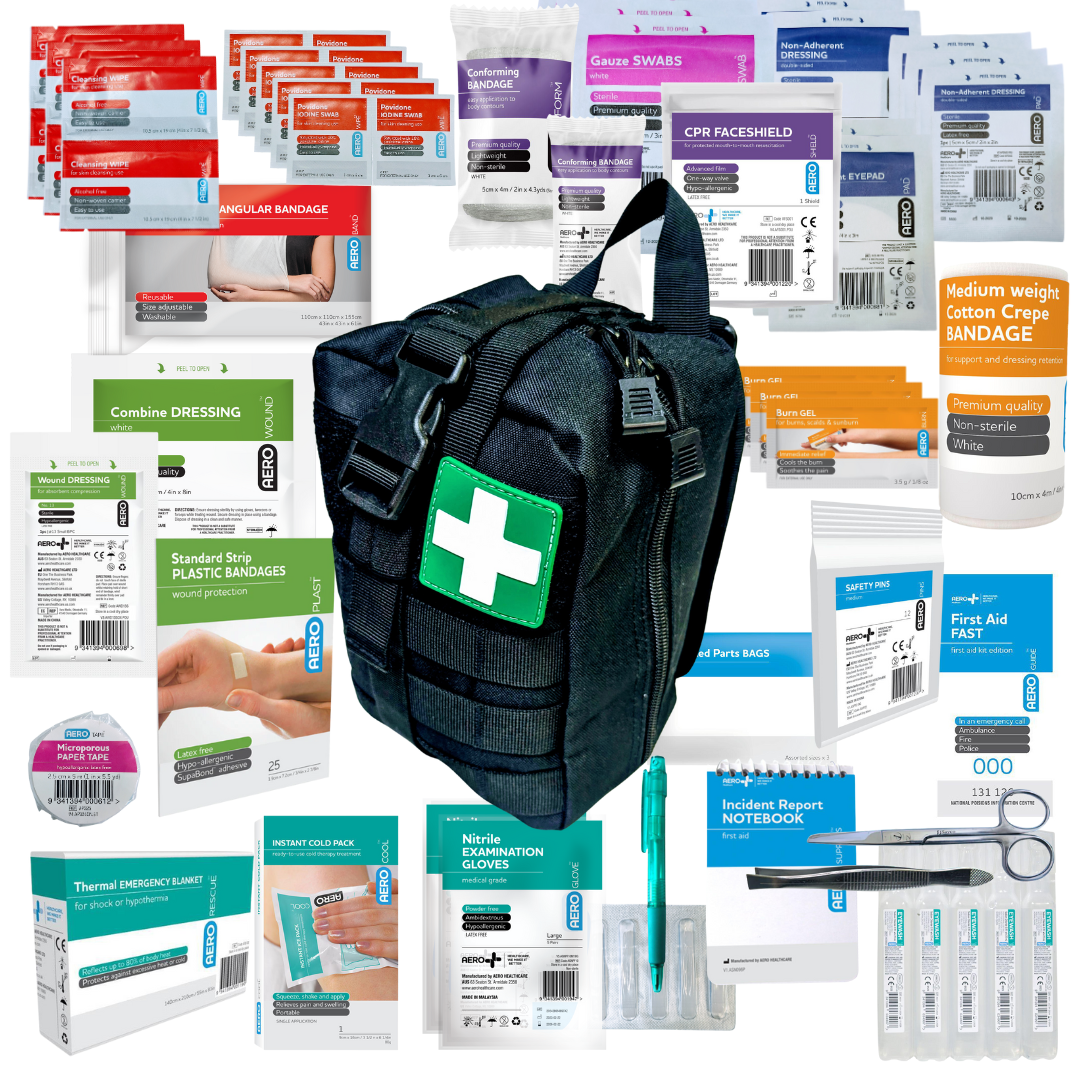 Trade First Aid Kit-First Aid Kit Camping Outdoor-Assurance Training and Sales-Black-Assurance Training and Sales