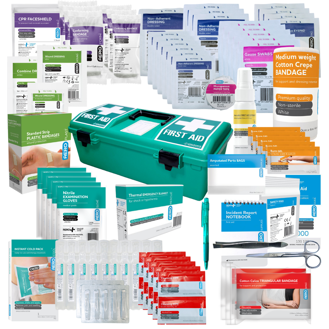 Workplace First Aid Box 10 XLarge-Workplace First Aid Kits-AERO-Assurance Training and Sales