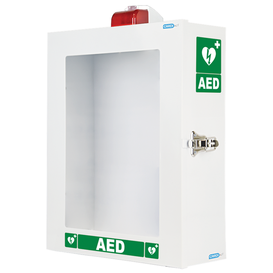 Alarmed Defibrillator Cabinet-AERO-Assurance Training and Sales