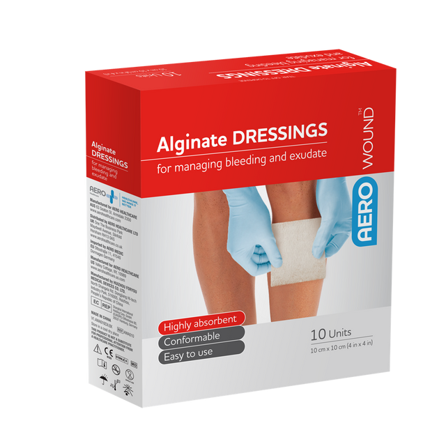 Alginate Ulcer Dressings-Alginate Wound Dressing-Assurance Training and Sales-10 x 10cm-Assurance Training and Sales