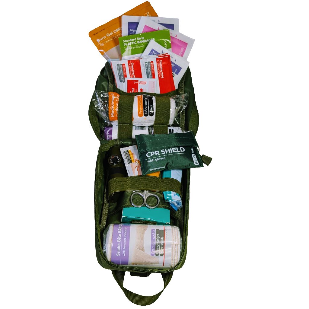 Assurance Family First Aid Kit-First Aid Kit Camping Outdoor-Assurance Training and Sales-Green-Assurance Training and Sales