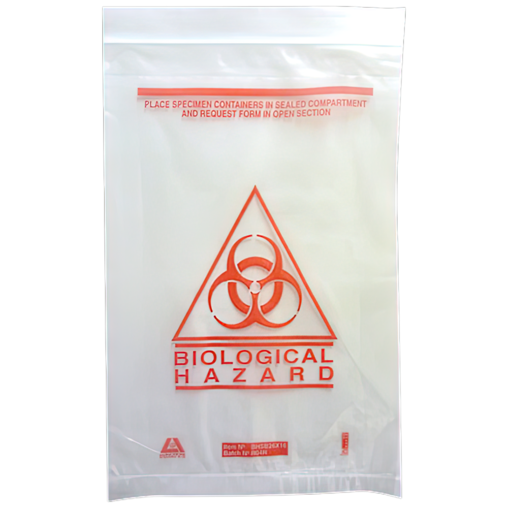 Bio Waste Bag 255 x 160mm-Biohazardous Waste Bag-AERO-Assurance Training and Sales