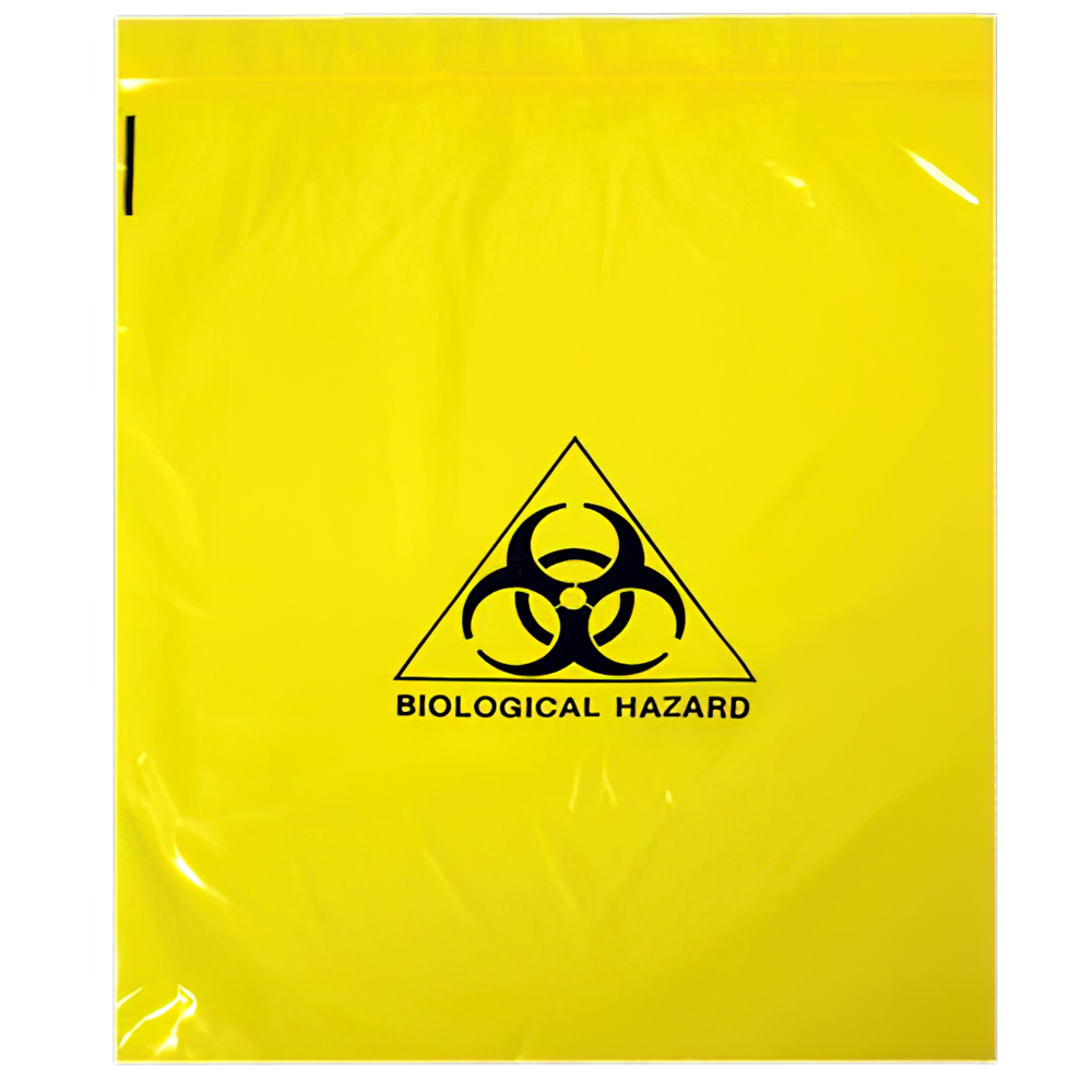 Bio Waste Bag 4L - Press Seal-Biohazardous Waste Bag-AERO-Assurance Training and Sales