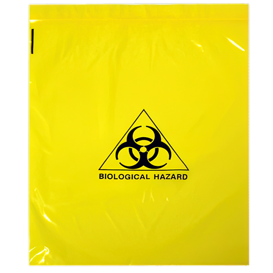 Bio Waste Bag 4L - Press Seal-Biohazardous Waste Bag-AERO-Assurance Training and Sales