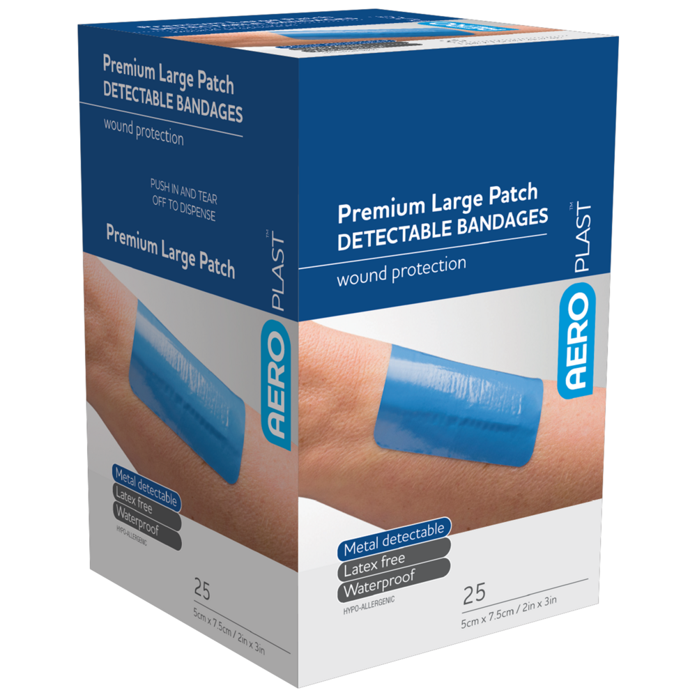 Blue Large Patch Bandaids-AERO-Assurance Training and Sales