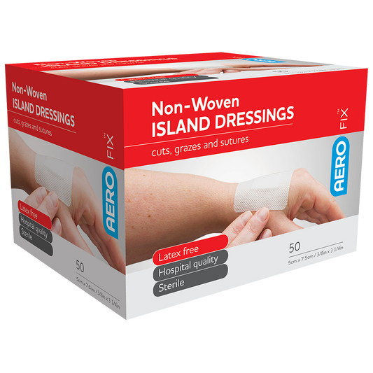 Breathable Island Dressing Range-Breathable adhesive wound dressings-Assurance Training and Sales-6 x 8cm single-Assurance Training and Sales