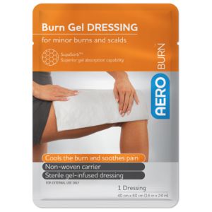 Burn Gel Dressing Range-Burn Gel Dressings water based-AERO-40 x 60cm single-Assurance Training and Sales