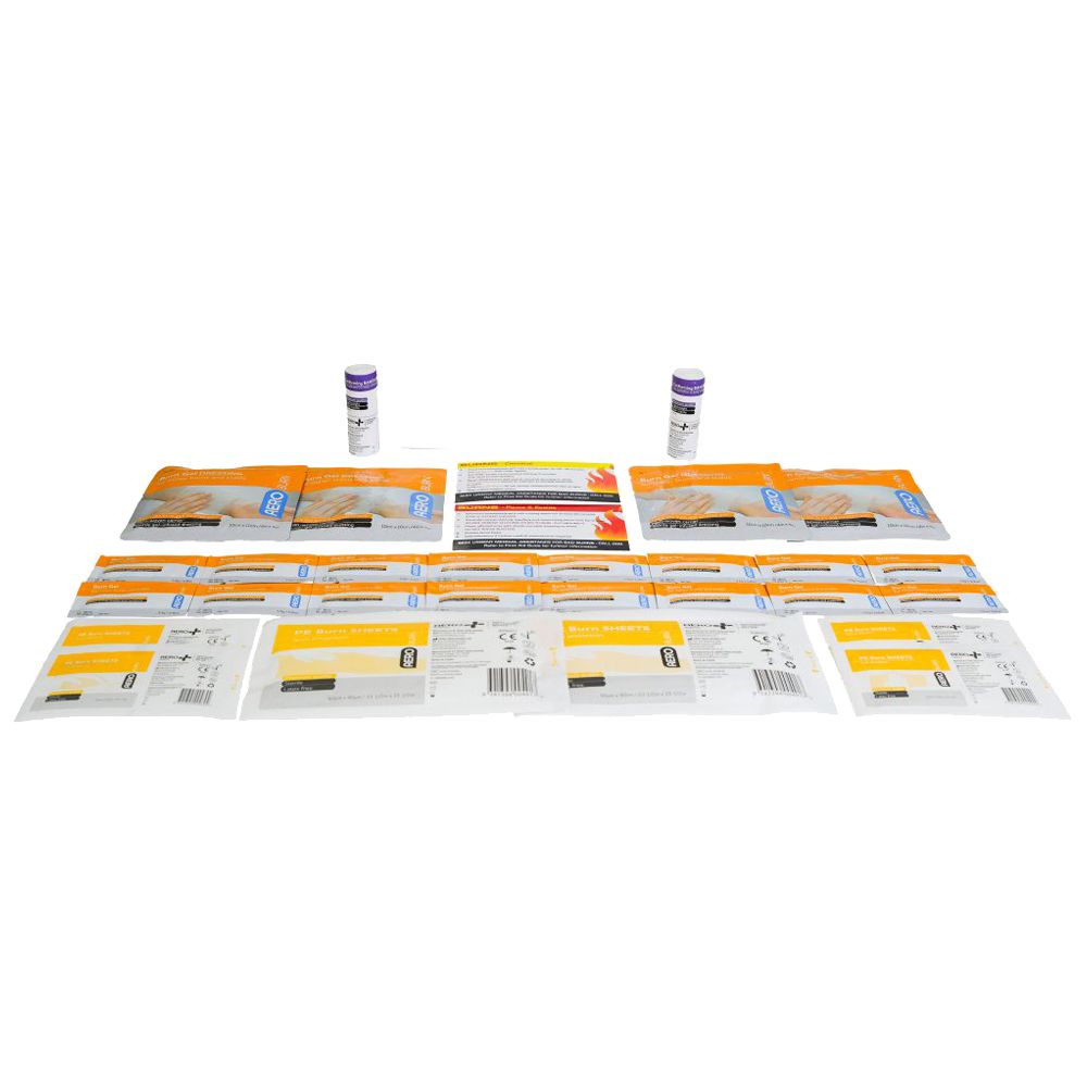 Burns First Aid Kit Refill-Burn Gel Dressings water based-AERO-Assurance Training and Sales