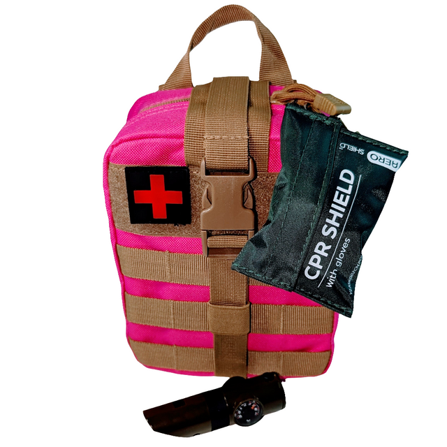 Camping First Aid Kit-First Aid Kit Camping Outdoor-Assurance Training and Sales-Pink-Assurance Training and Sales