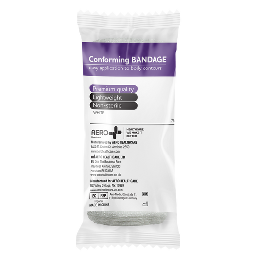 Conforming Gauze Bandages-AERO-AF75 single-Assurance Training and Sales