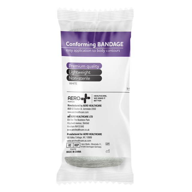 Conforming Gauze Bandages-AERO-AF75 single-Assurance Training and Sales