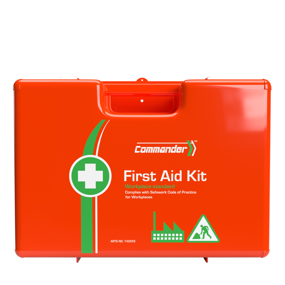 Construction and Trade First Aid Kit Series-AERO-Rugged Plastic First Aid Kit-Assurance Training and Sales
