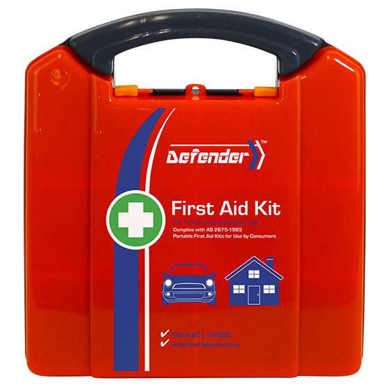 DEFENDER First Aid Kit Series-First Aid Kit-AERO-Plastic Neat First Aid Kit-Assurance Training and Sales