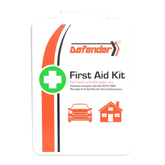 DEFENDER First Aid Kit Series-First Aid Kit-AERO-Metal Tough First Aid Kit-Assurance Training and Sales