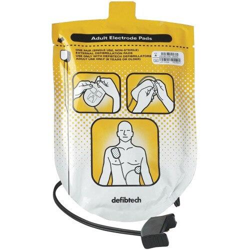 DEFIBTECH LIFELINE DDP-100 Defibrillator Pads Adult-Defibtech-Assurance Training and Sales
