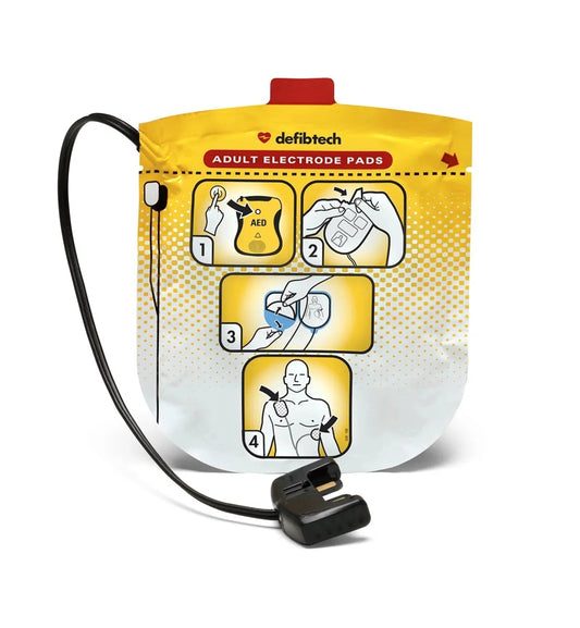 DEFIBTECH LIFELINE VIEW DDP-2001 Defibrillator Pads Adult-Defibtech-Assurance Training and Sales