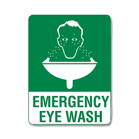 Emergency Eyewash-First Aid Sign-AERO-Assurance Training and Sales