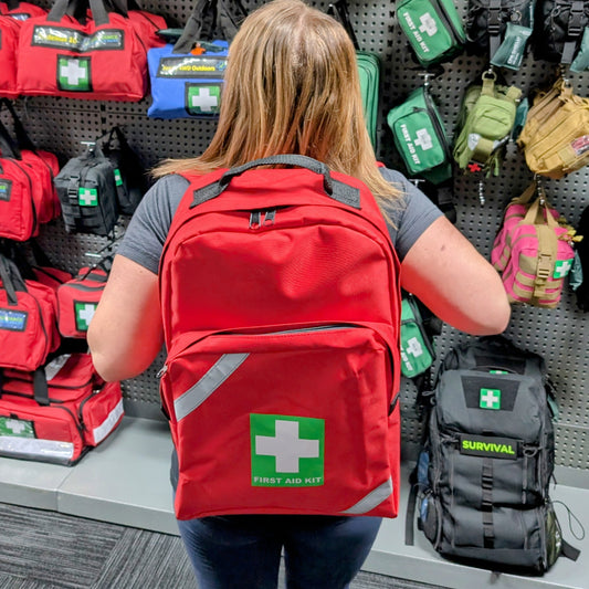 First Aid Backpack-First Aid Kit Empty-AERO-Assurance Training and Sales