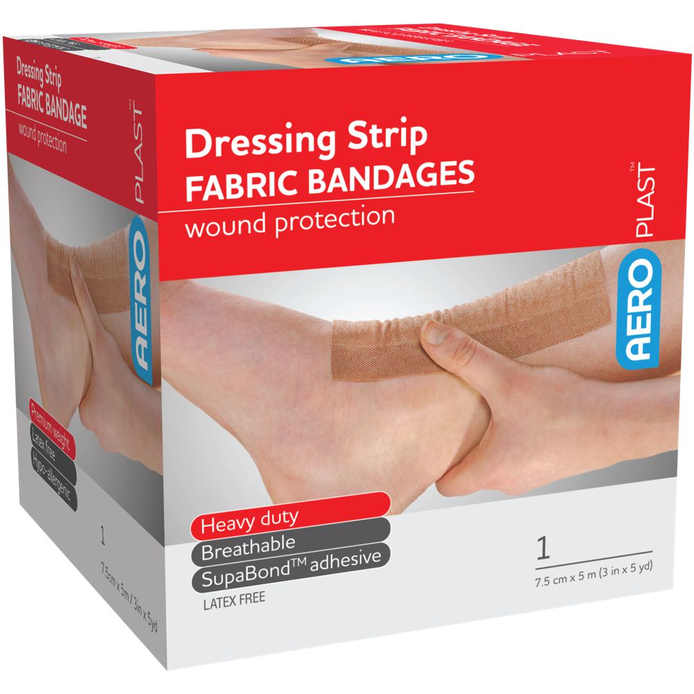 Fabric Dressing Roll Range-Fabric/Cloth Bandainds-AERO-5M-Assurance Training and Sales