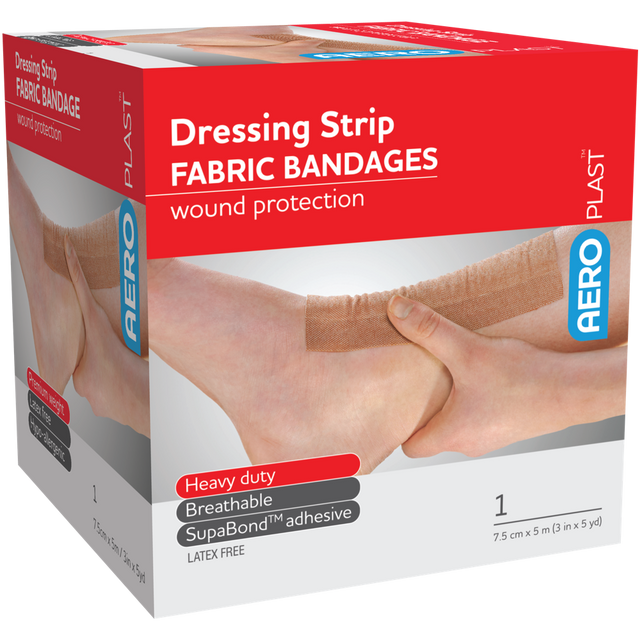 Fabric Dressing Roll Range-Fabric/Cloth Bandainds-AERO-5M-Assurance Training and Sales