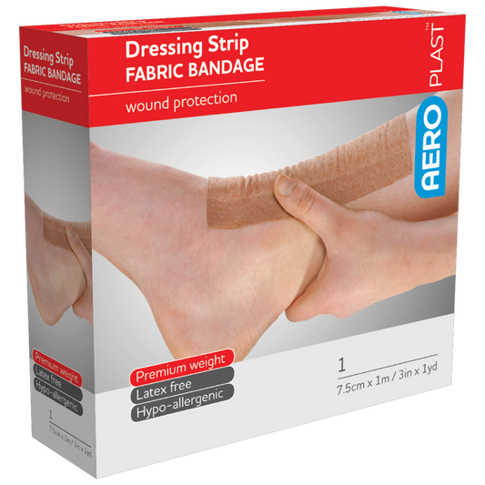 Fabric Dressing Roll Range-Fabric/Cloth Bandainds-AERO-1M-Assurance Training and Sales