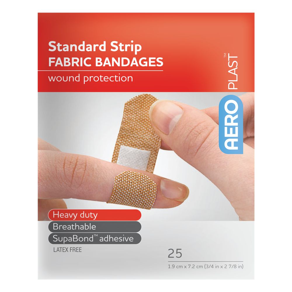 Fabric Standard Bandaid Range-Fabric/Cloth Bandainds-AERO-Envelope 25-Assurance Training and Sales