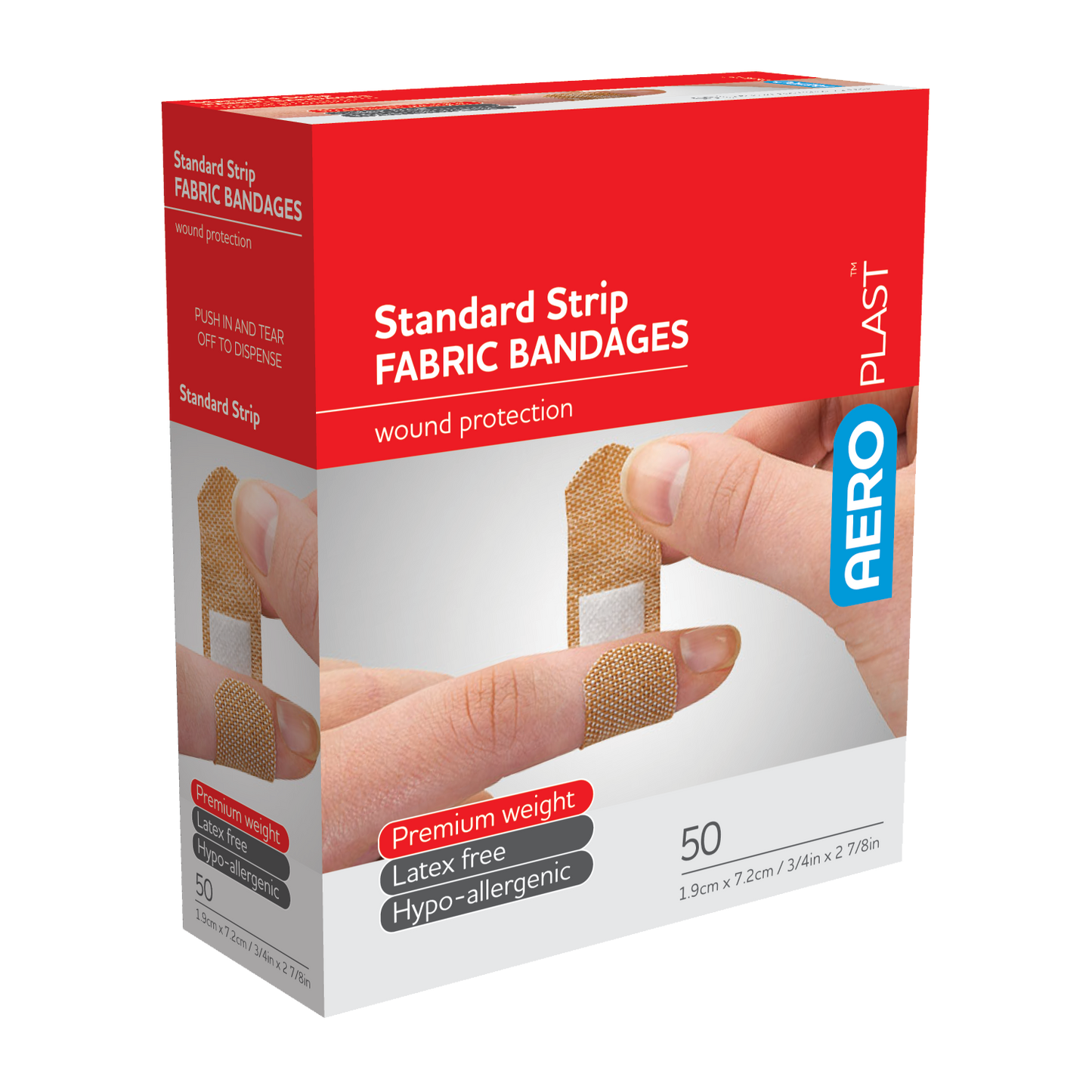 Fabric Standard Bandaid Range-AERO-Box 50-Assurance Training and Sales