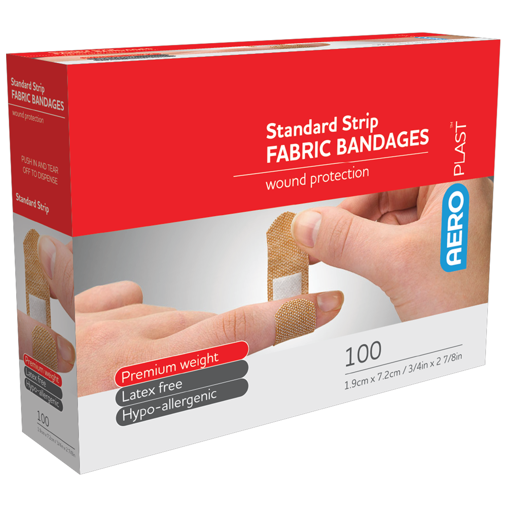 Fabric Standard Bandaid Range-AERO-Box 100-Assurance Training and Sales