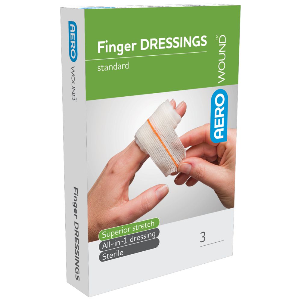 Finger Dressing Env 3-Plastic Bandaids-AERO-Assurance Training and Sales