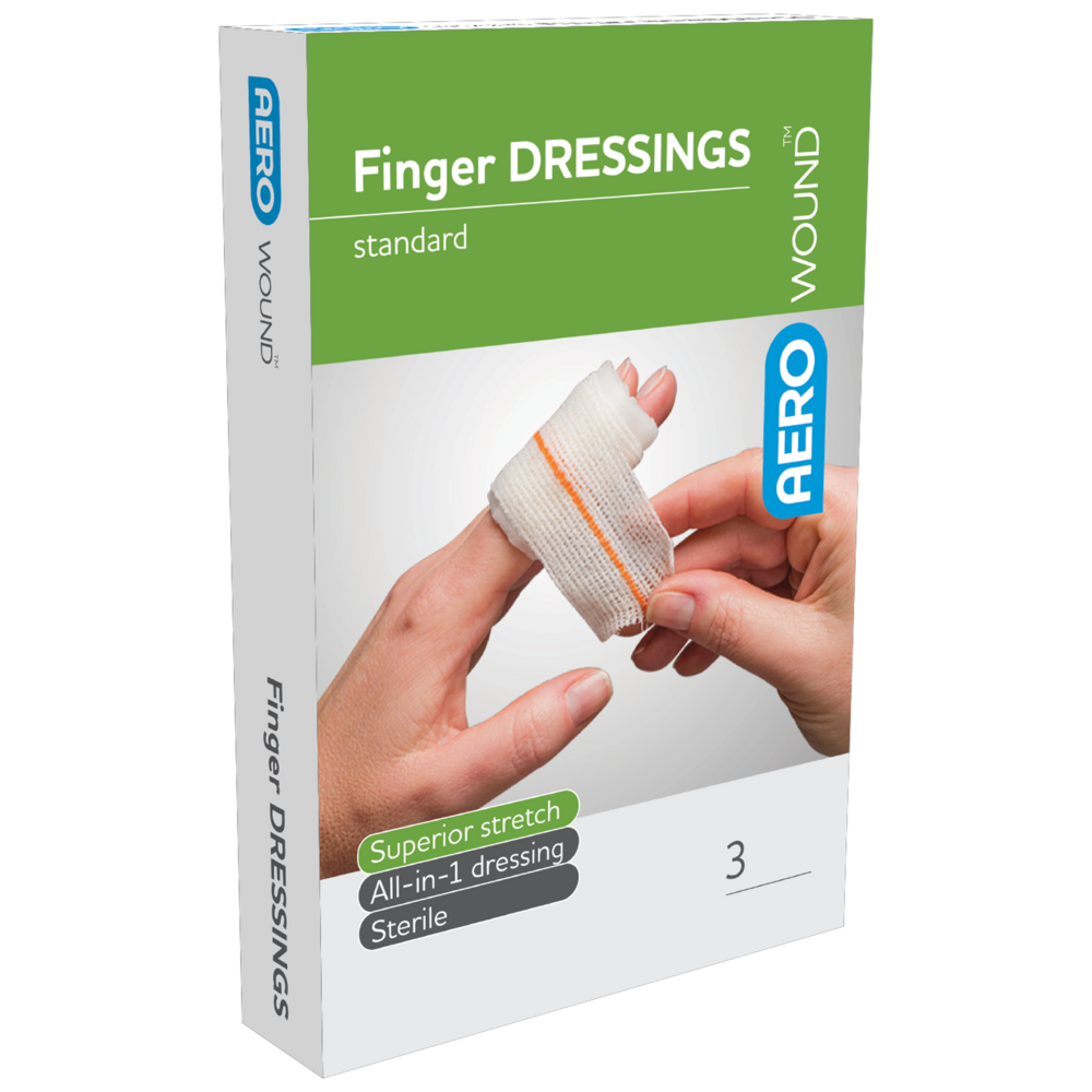 Finger Dressing Env 3-Plastic Bandaids-AERO-Assurance Training and Sales