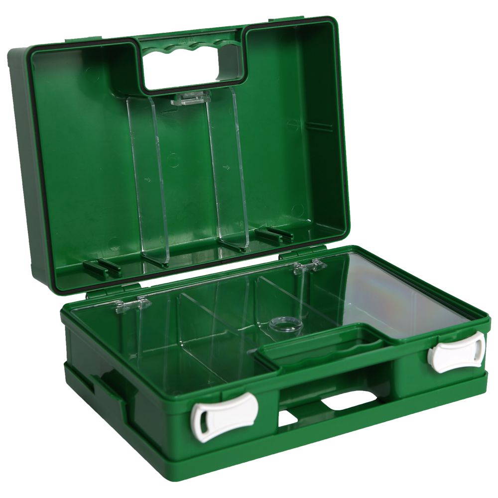 First Aid Case Waterproof Range-First Aid Kit Empty-AERO-Green 32 x 22 x 13cm-Assurance Training and Sales