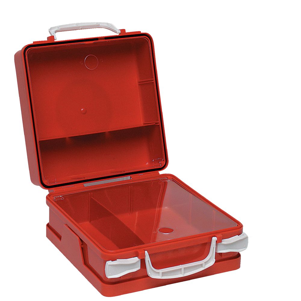 First Aid Case Waterproof Range-First Aid Kit Empty-AERO-Orange Premier DM 24 x 24 x 12.3cm-Assurance Training and Sales