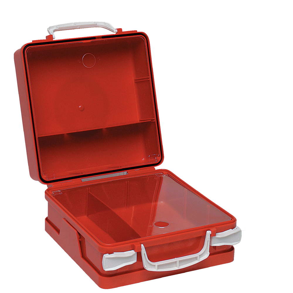 First Aid Case Waterproof Range-AERO-Orange Premier DM 24 x 24 x 12.3cm-Assurance Training and Sales