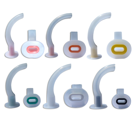 Guedel Airway Size 0 - Size 5 Pack/6-Guedal Airway Management-Assurance Training and Sales-Assurance Training and Sales