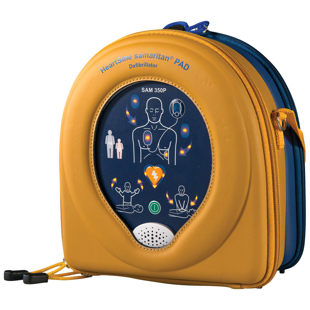 HeartSine 350P Semi Auto Defibrillator-AERO-Assurance Training and Sales