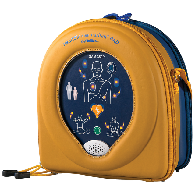 HeartSine 350P Semi Auto Defibrillator-AERO-Assurance Training and Sales