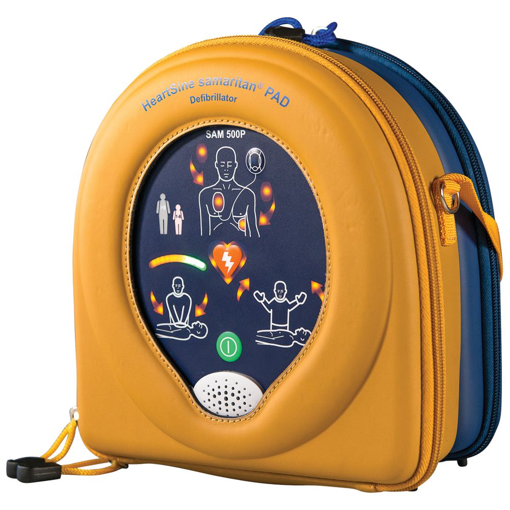 HeartSine 500P Semi-Auto Defibrillator-AED-AERO-Assurance Training and Sales