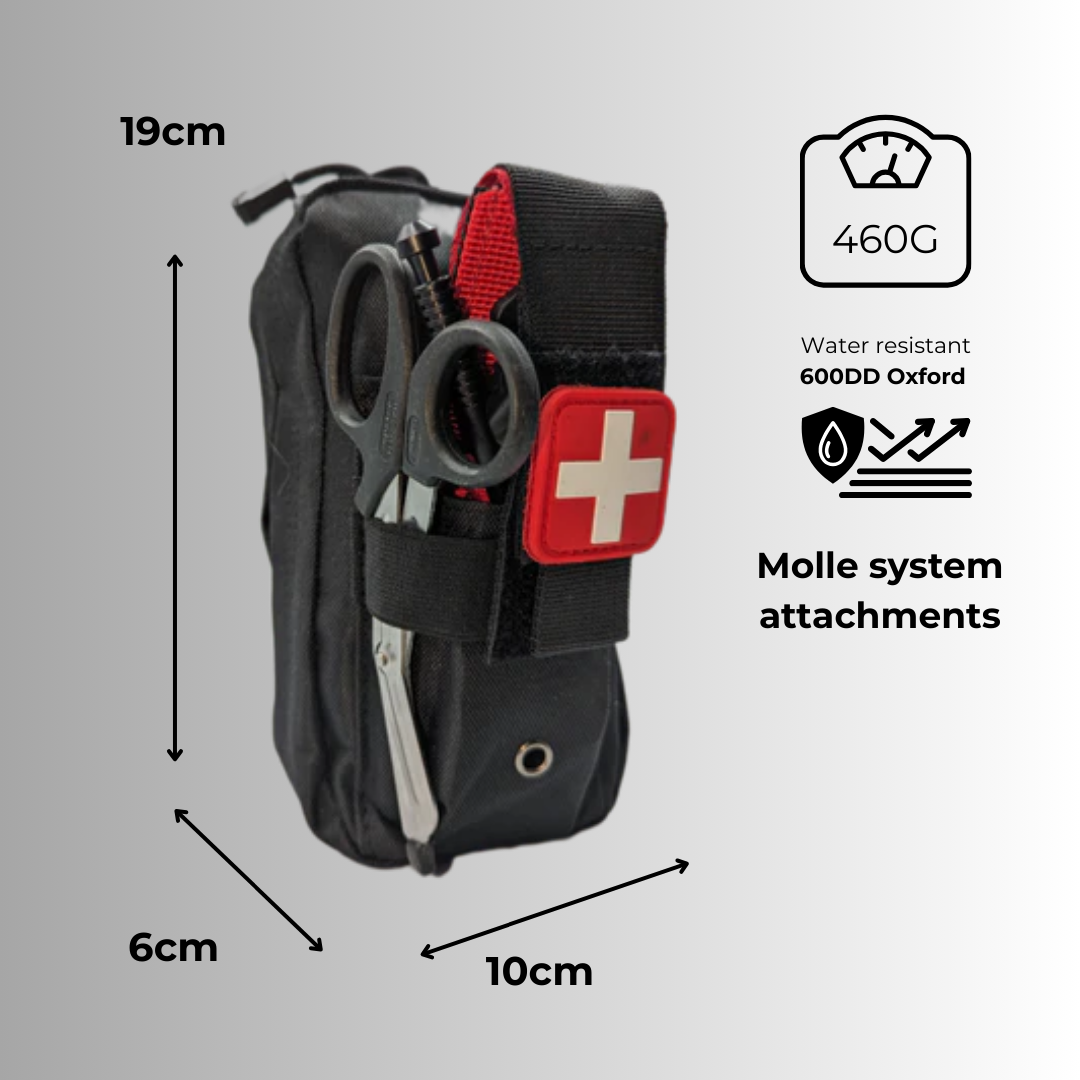 IFAK Survival First Aid Kit-First Aid Kit Camping Outdoor-Assurance Training and Sales-Black-Assurance Training and Sales