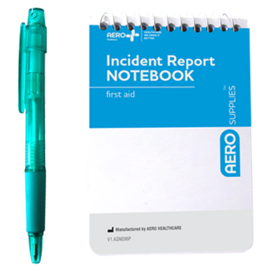 Incident Report Notebook + Pen-AERO-Assurance Training and Sales