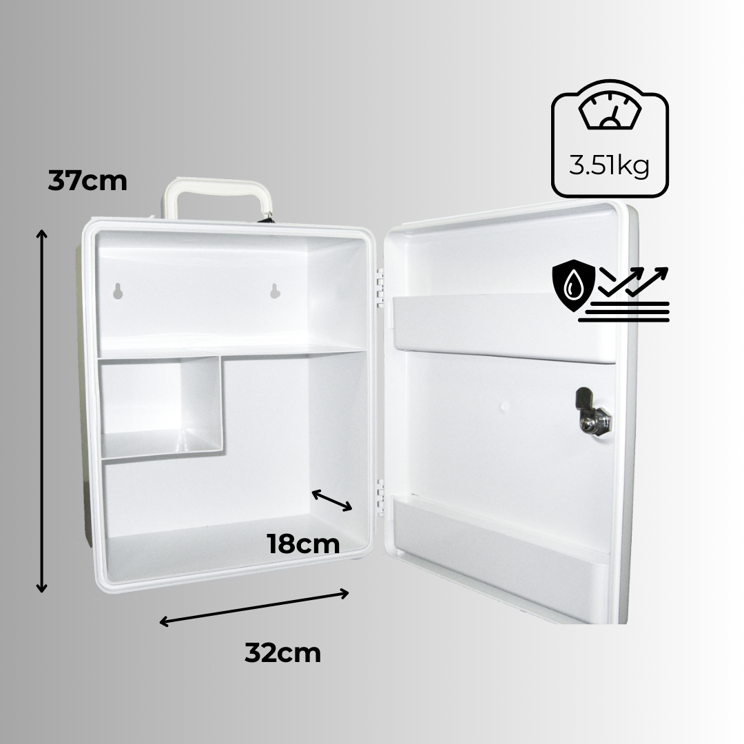 Large Wall Mounted First Aid Cabinet-Workplace First Aid Kits-Assurance Training and Sales-Assurance Training and Sales