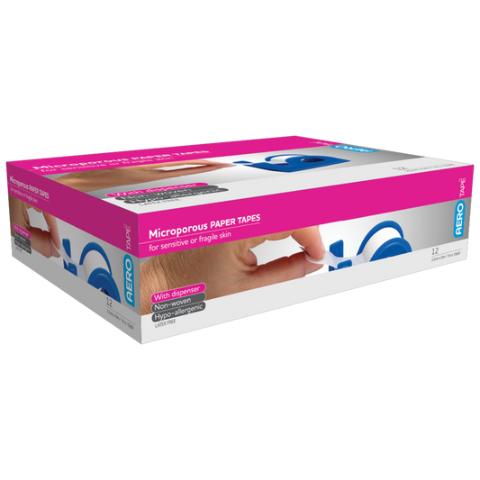 Microporous Paper Tape with Dispenser-AERO-Assurance Training and Sales