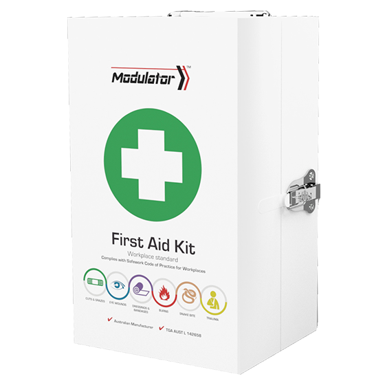 Modulator First Aid Kit Series-AERO-Metal Cabinet First Aid Kit-Assurance Training and Sales