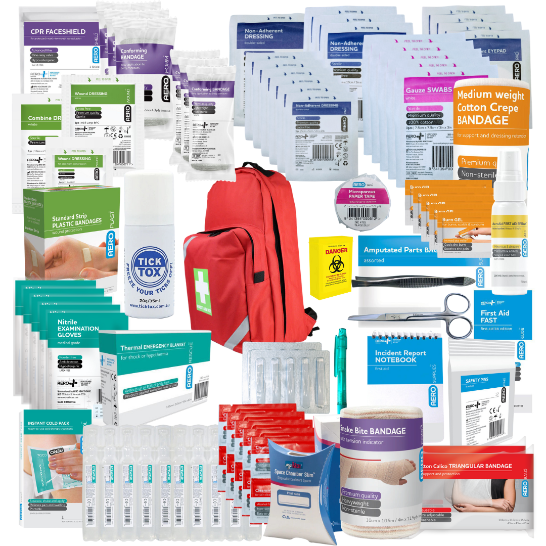 NSW Dept Education First Aid Backpack-School First Aid Kit-Assurance Training and Sales-Assurance Training and Sales