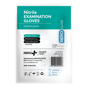 Nitrile Gloves-AERO-5 Pairs-Assurance Training and Sales