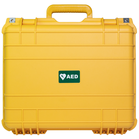 Pelican Waterproof AED Case-suits HeartSine Range-Waterproof Pelican Case First Aid Kit-AERO-Large 43 x 38 x 15.4cm-Assurance Training and Sales