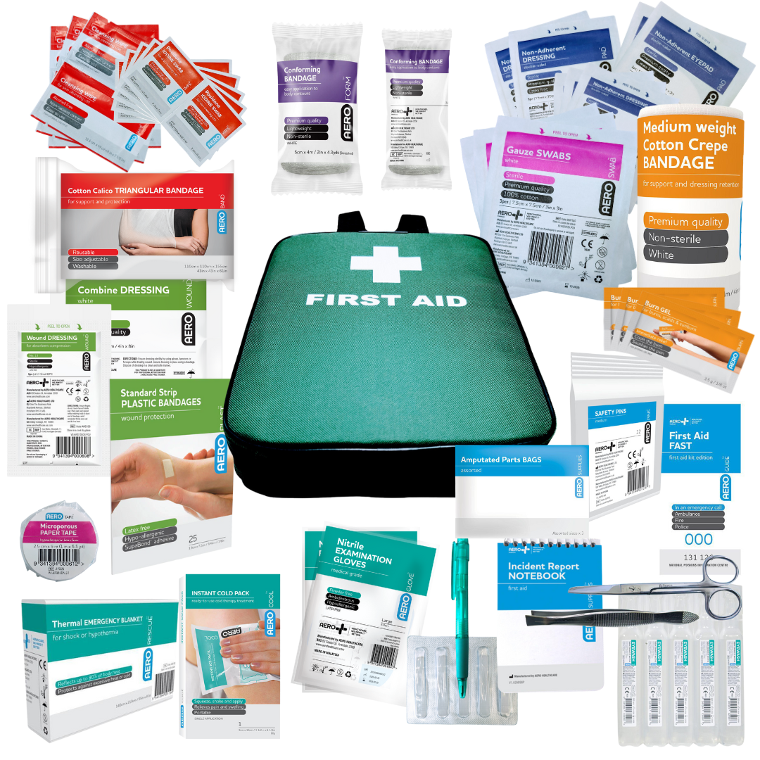 Slimline Vehicle First Aid Kit-First Aid Kit Construction-Assurance Training and Sales-Assurance Training and Sales