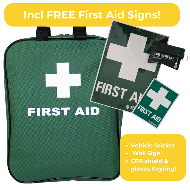 Slimline Vehicle First Aid Kit-First Aid Kit Construction-Assurance Training and Sales-Assurance Training and Sales