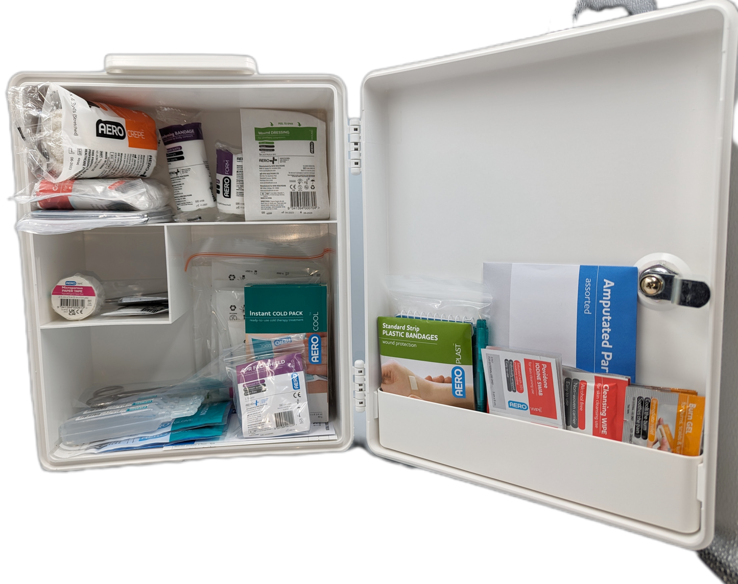 Small Wall Mounted First Aid Cabinet-Workplace First Aid Kits-Assurance Training and Sales-Assurance Training and Sales