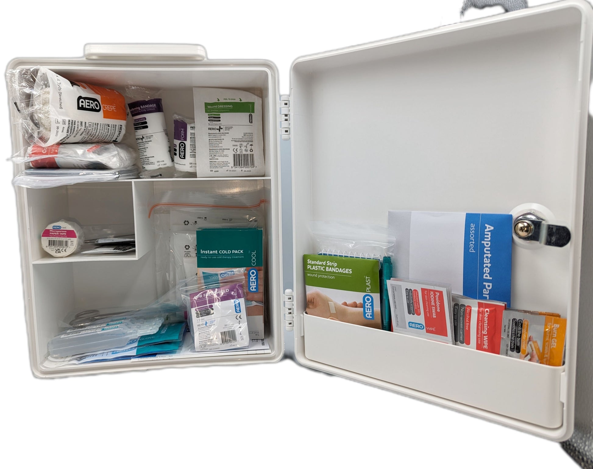 Small Wall Mounted First Aid Cabinet-Workplace First Aid Kits-Assurance Training and Sales-Assurance Training and Sales