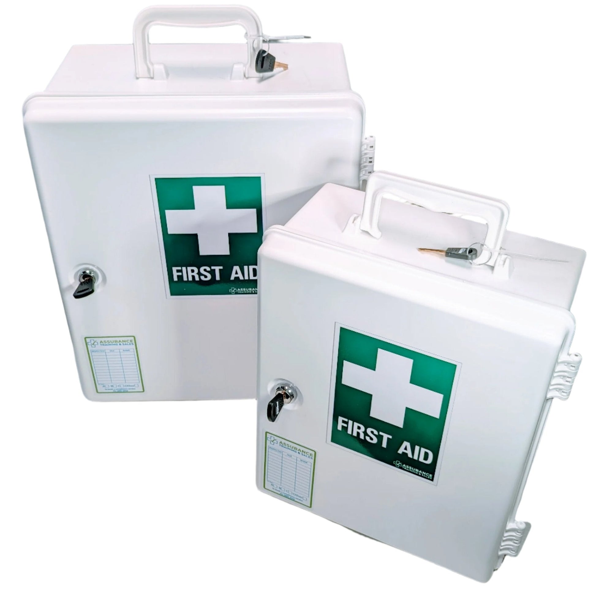 Small Wall Mounted First Aid Cabinet-Workplace First Aid Kits-Assurance Training and Sales-Assurance Training and Sales